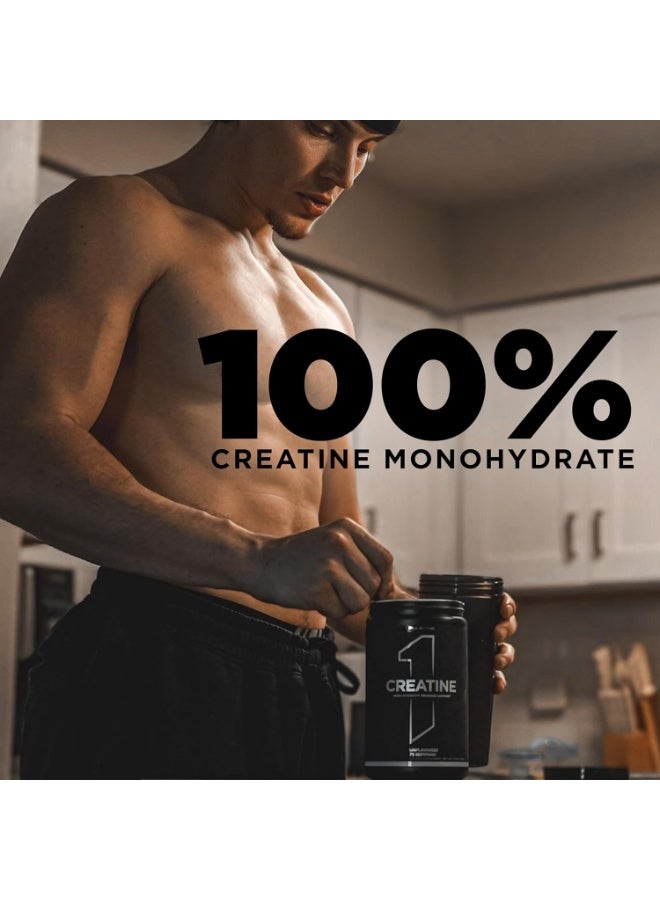 Rule1 Creatine Monohydrate Powder, Blue Raspberry, 30 Servings, 5g per Serving, Micronized Creatine for Strength & Training Performance - Image 4